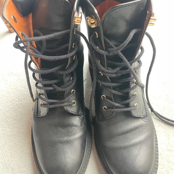 Coach Latimer black combat boot Sz. 7 - Picture 6 of 6